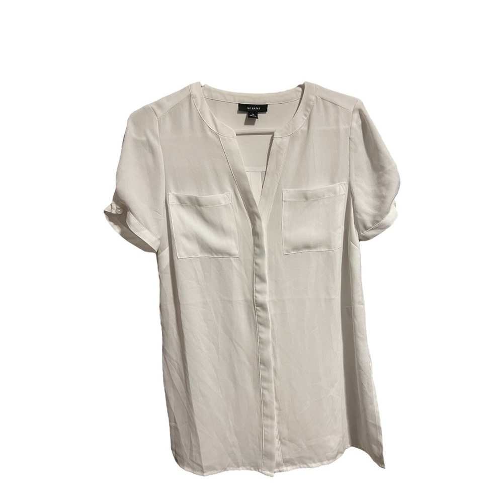 Alfani Petite Split Sides Blouse